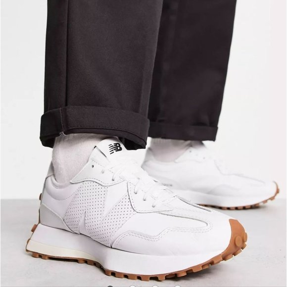 New Balance Shoes - New balance white 327 like new white